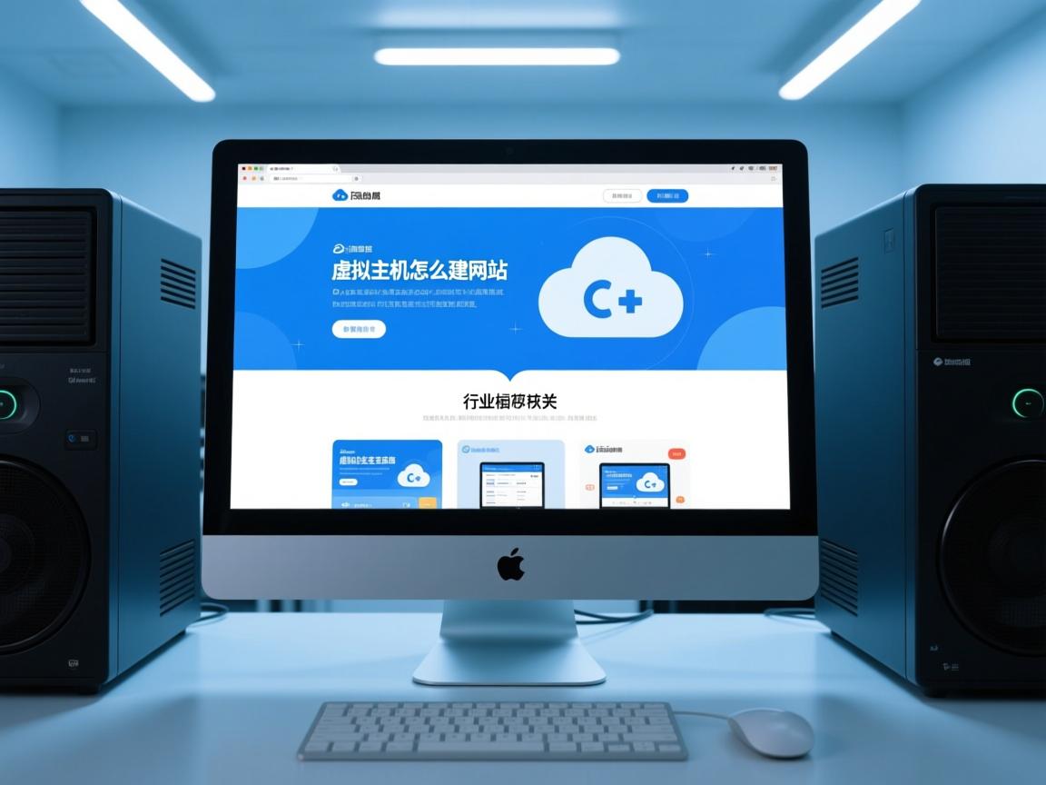 云虚拟主机怎么建网站啊