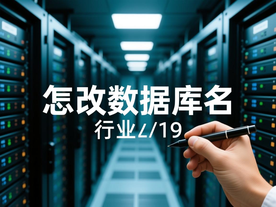 数据库怎么更改数据库名