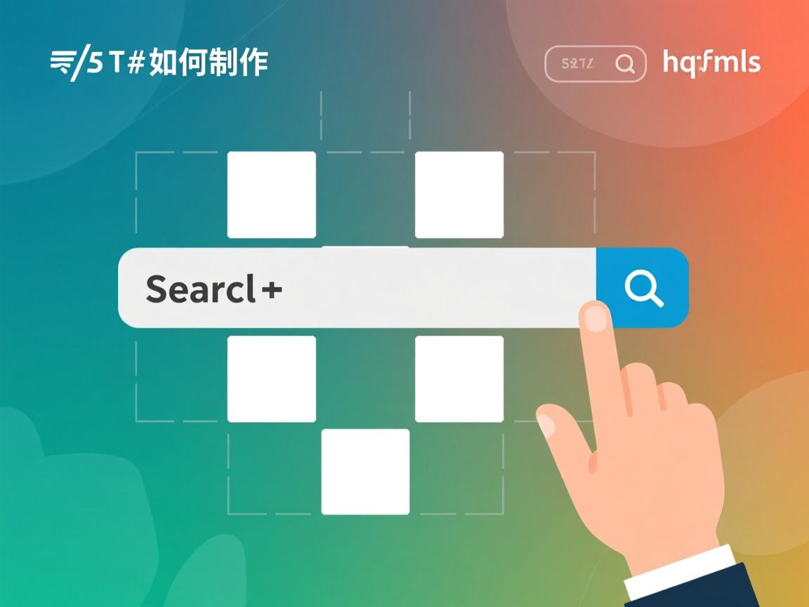 html中搜索方格如何制作  第1张