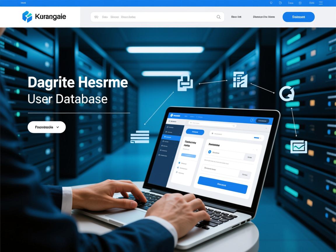 怎么管理网站用户数据库