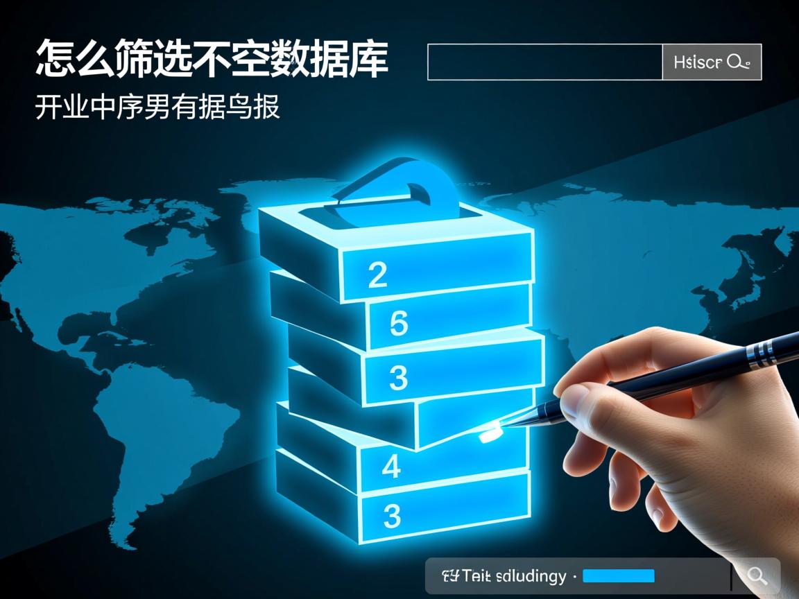 怎么筛选不为空数据库