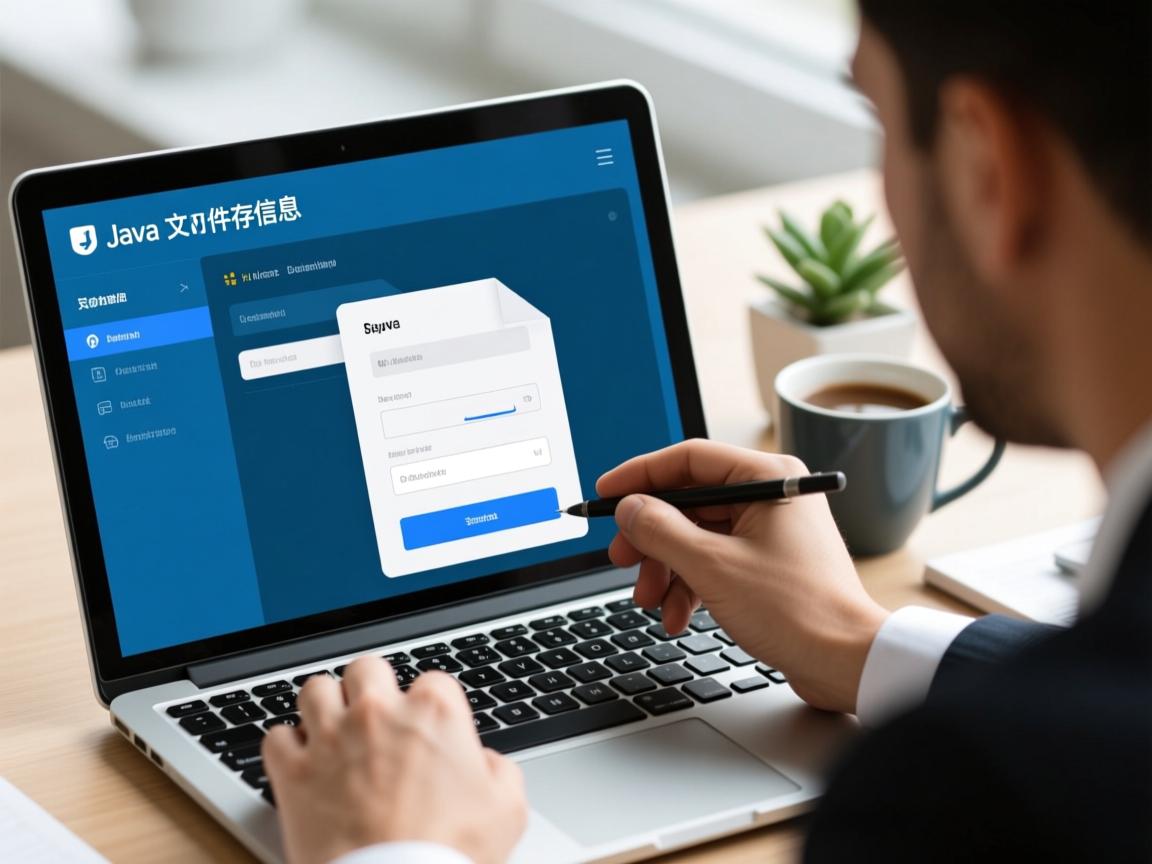 java怎么用文件存信息