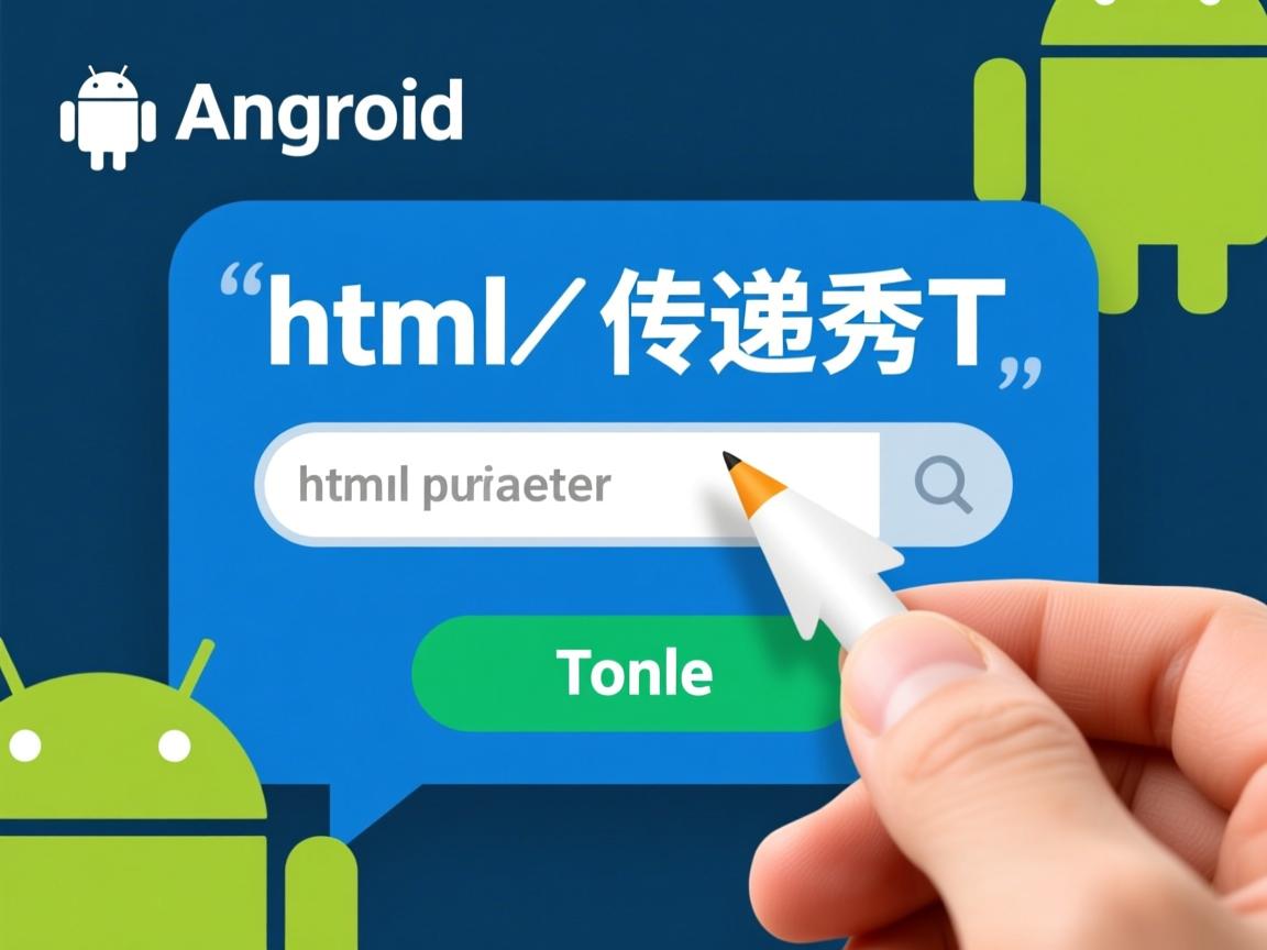 安卓如何向html传递参数