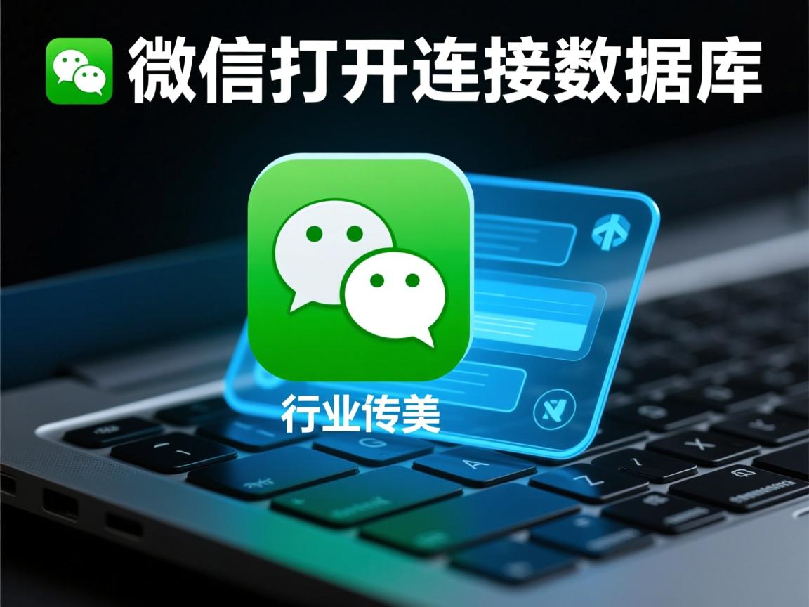 怎么样从微信中打开连接数据库