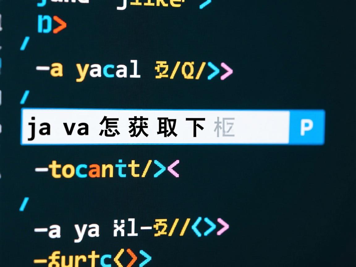 java怎么获取下拉框