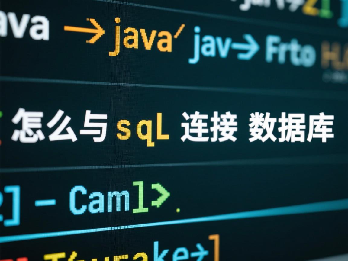 java怎么与sql连接数据库