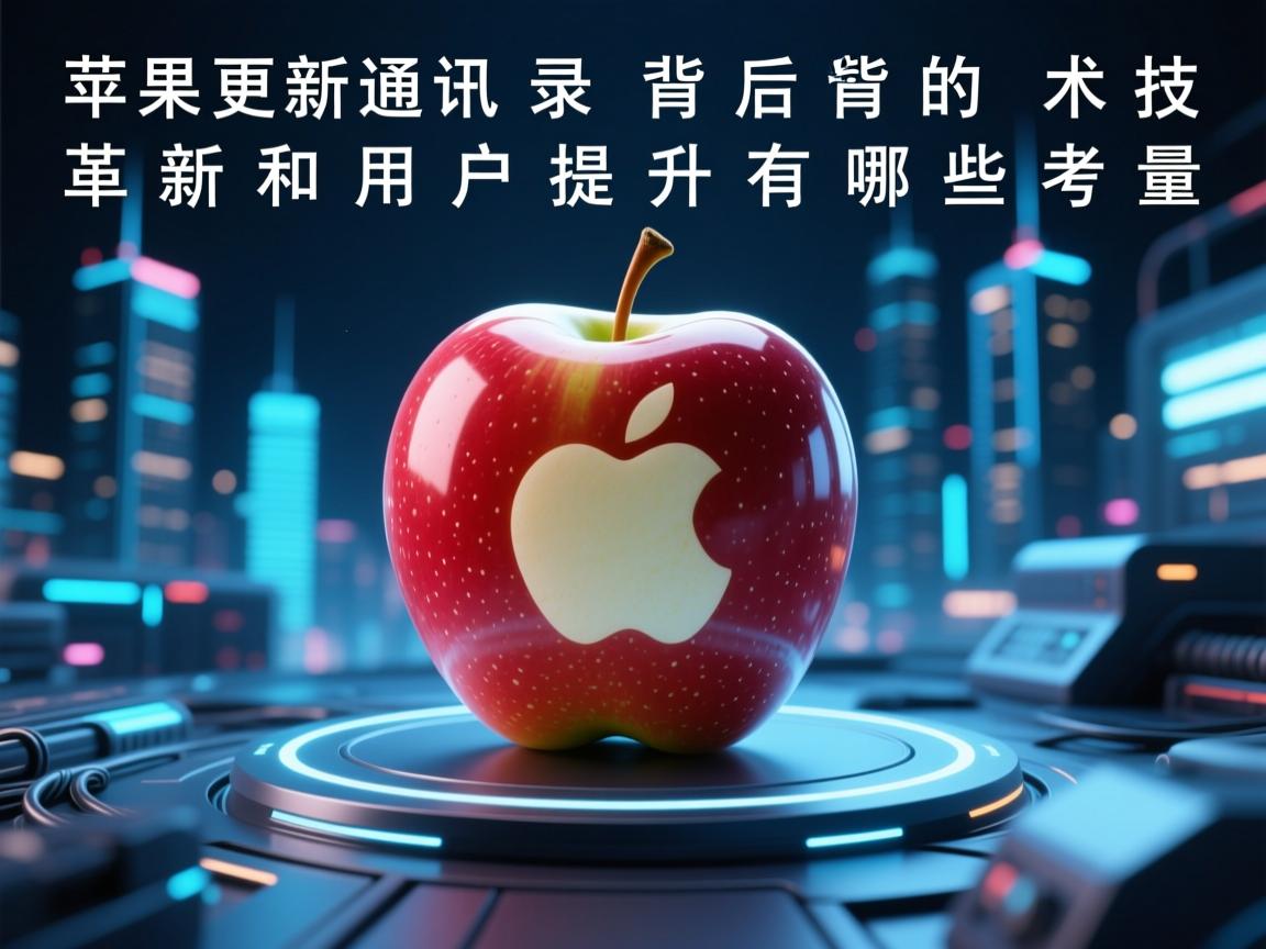 苹果更新通讯录背后的技术革新和用户体验提升有哪些考量？  第1张