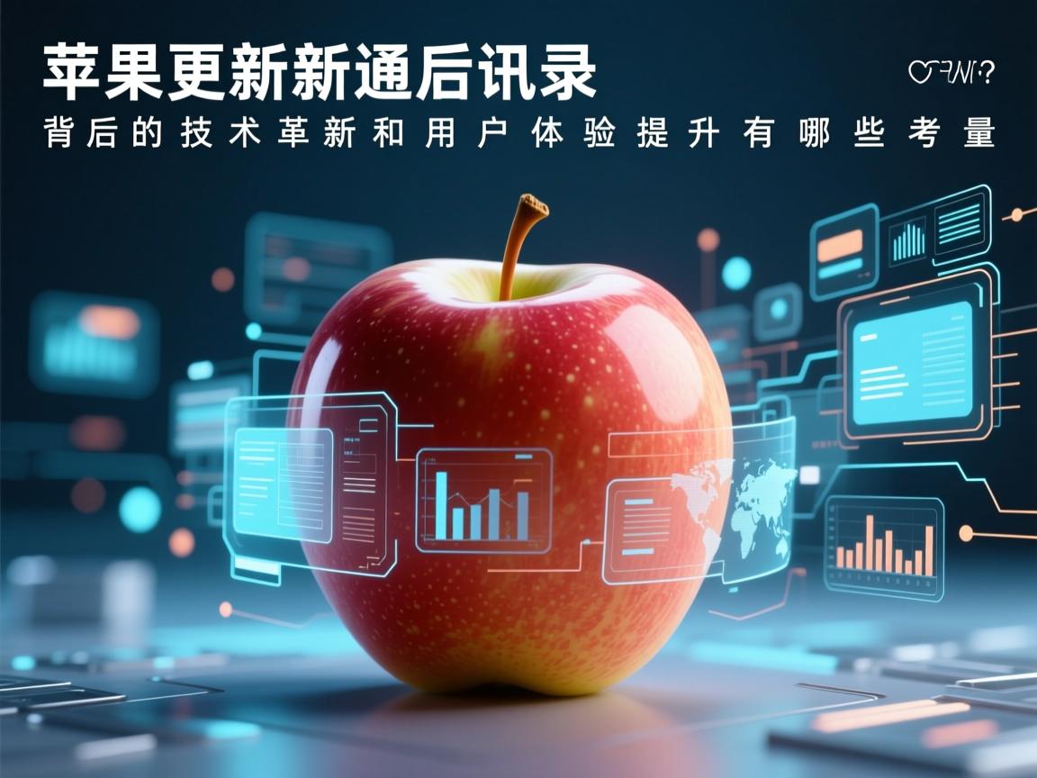 苹果更新通讯录背后的技术革新和用户体验提升有哪些考量？  第2张