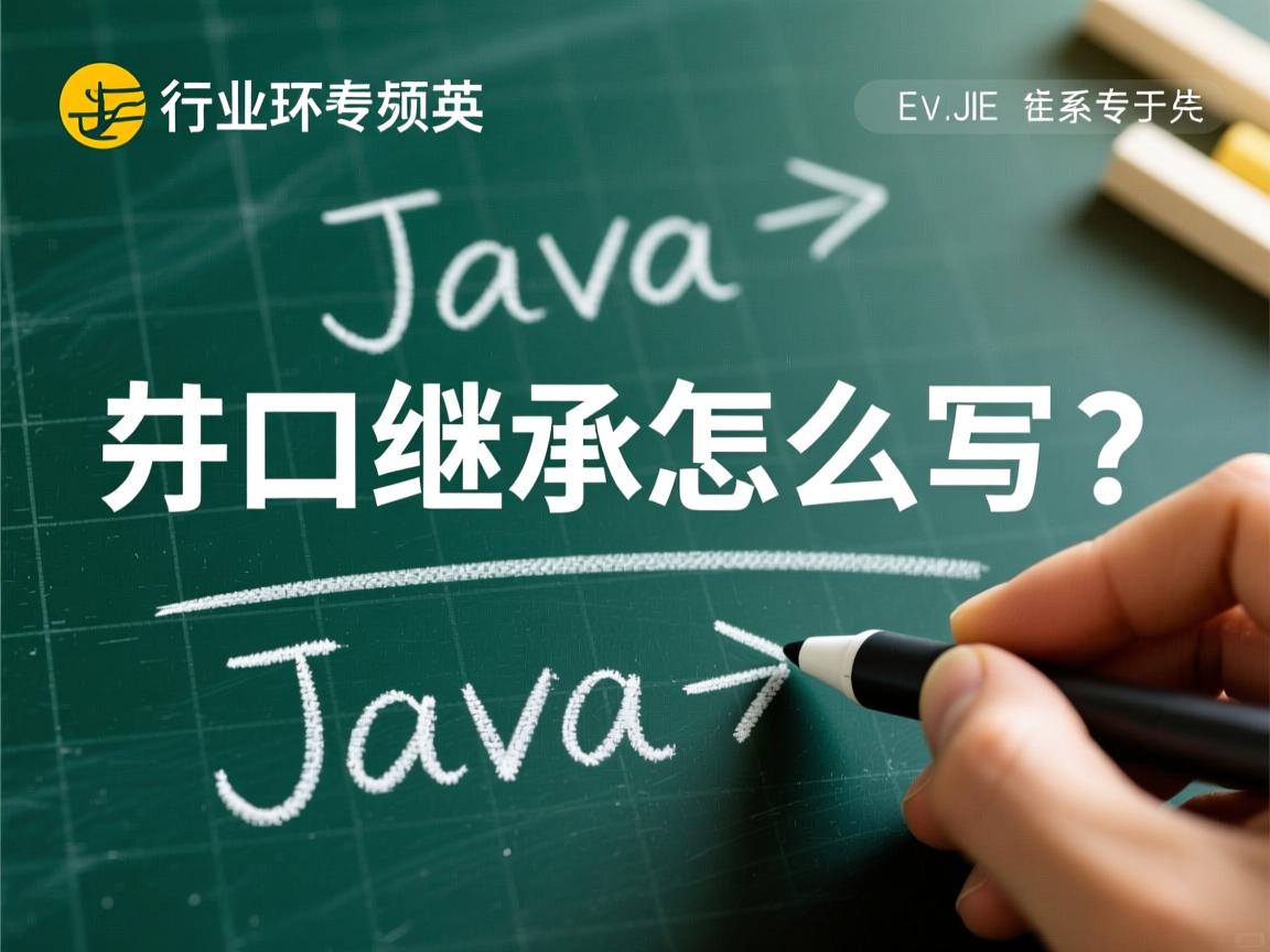 java 接口继承怎么写