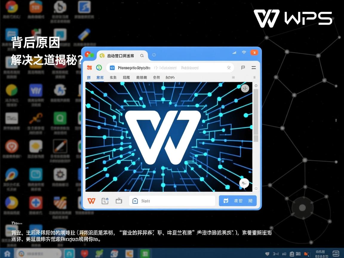 WPS启动后窗口异常迷你,背后原因及解决之道揭秘?  第1张 WPS启动后窗口异常迷你,背后原因及解决之道揭秘?  第1张