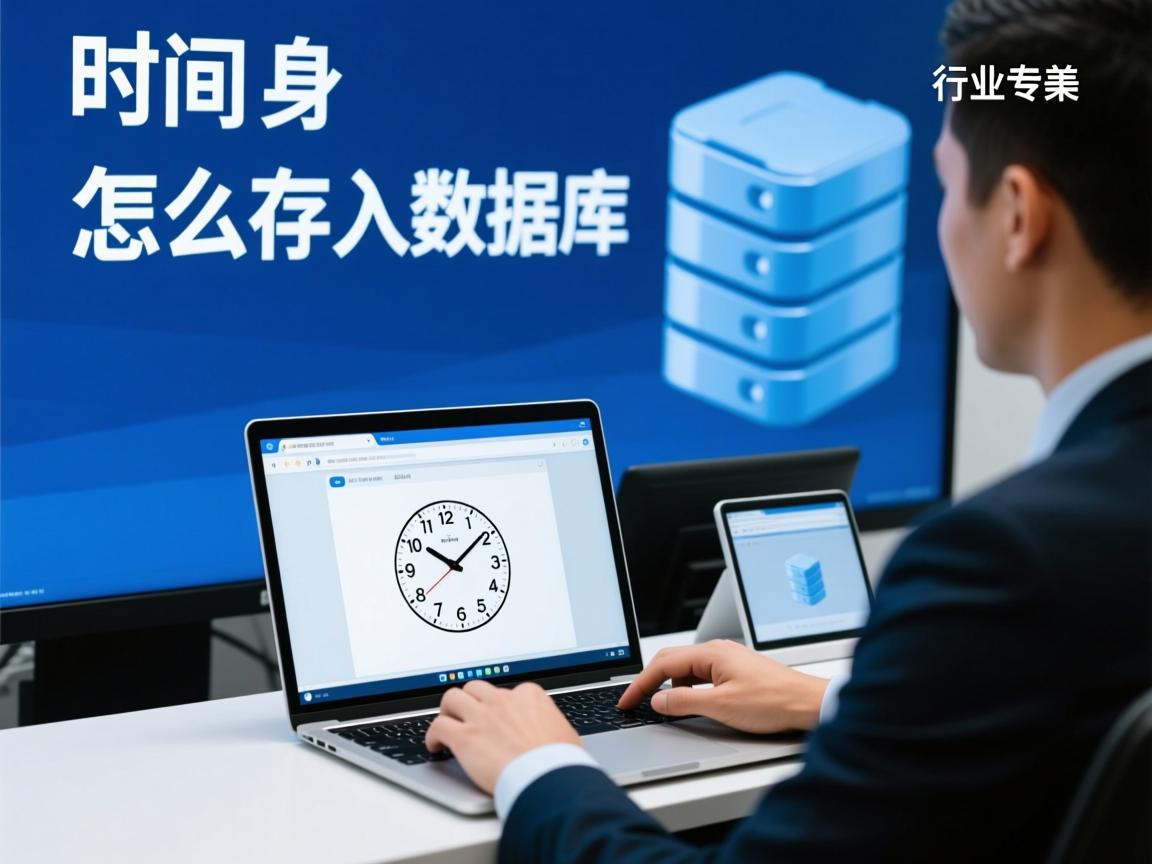 前台取得时间怎么存入数据库