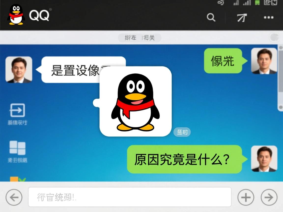 电脑QQ聊天不显示头像，是设置问题还是系统故障？原因究竟是什么？  第2张