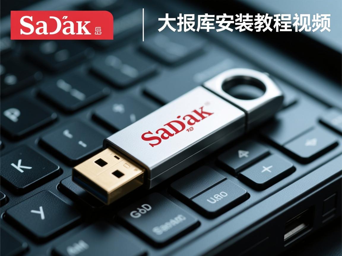 闪迪u盘数据库怎么安装教程视频