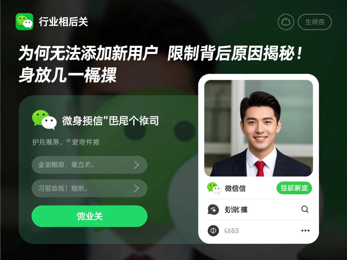 微信分身为何无法添加新用户？限制背后原因揭秘！  第1张