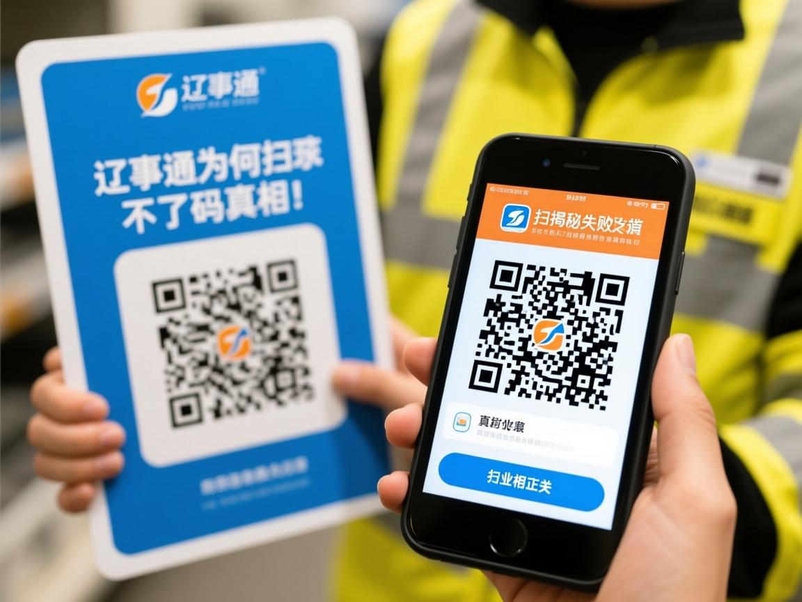 辽事通扫码失败背后的技术难题与解决之道?揭秘辽事通为何扫不了码的真相! 第1张 辽事通扫码失败背后的技术难题与解决之道?揭秘辽事通为何扫不了码的真相! 第1张