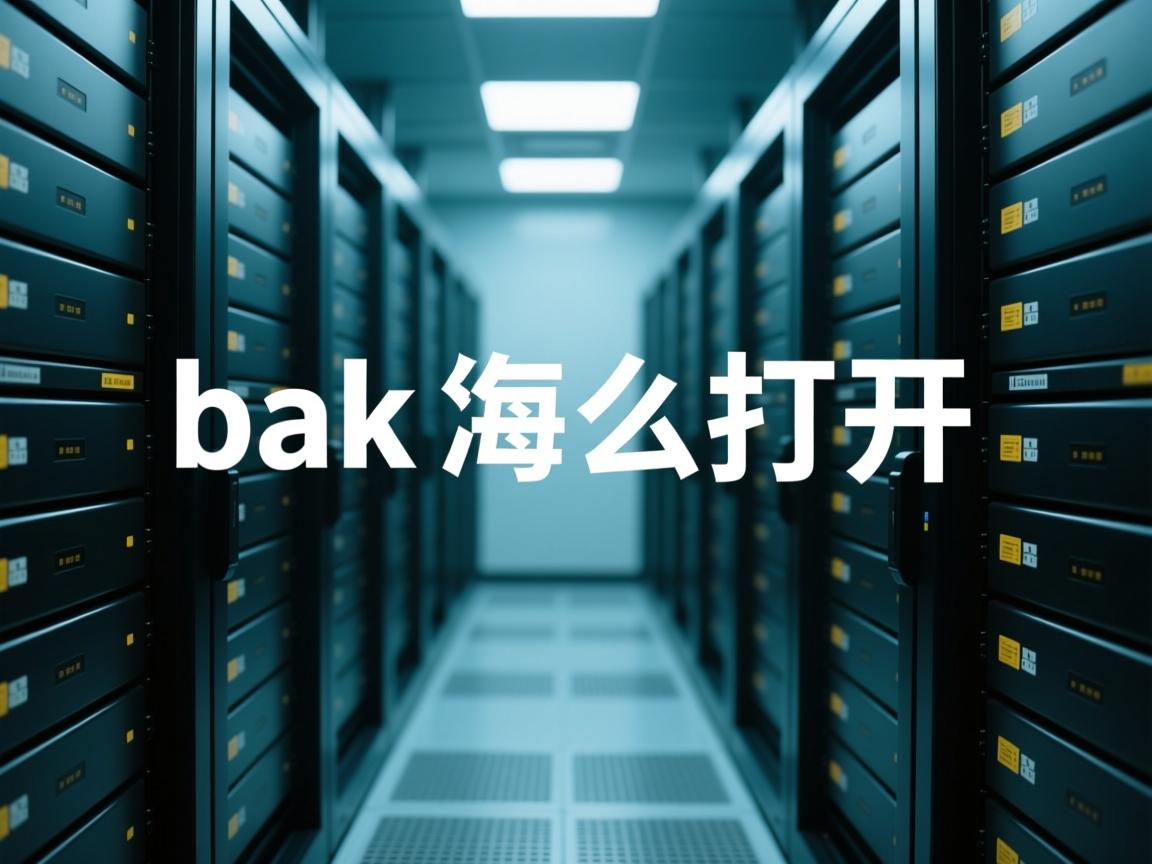 数据库.bak怎么打开  第1张