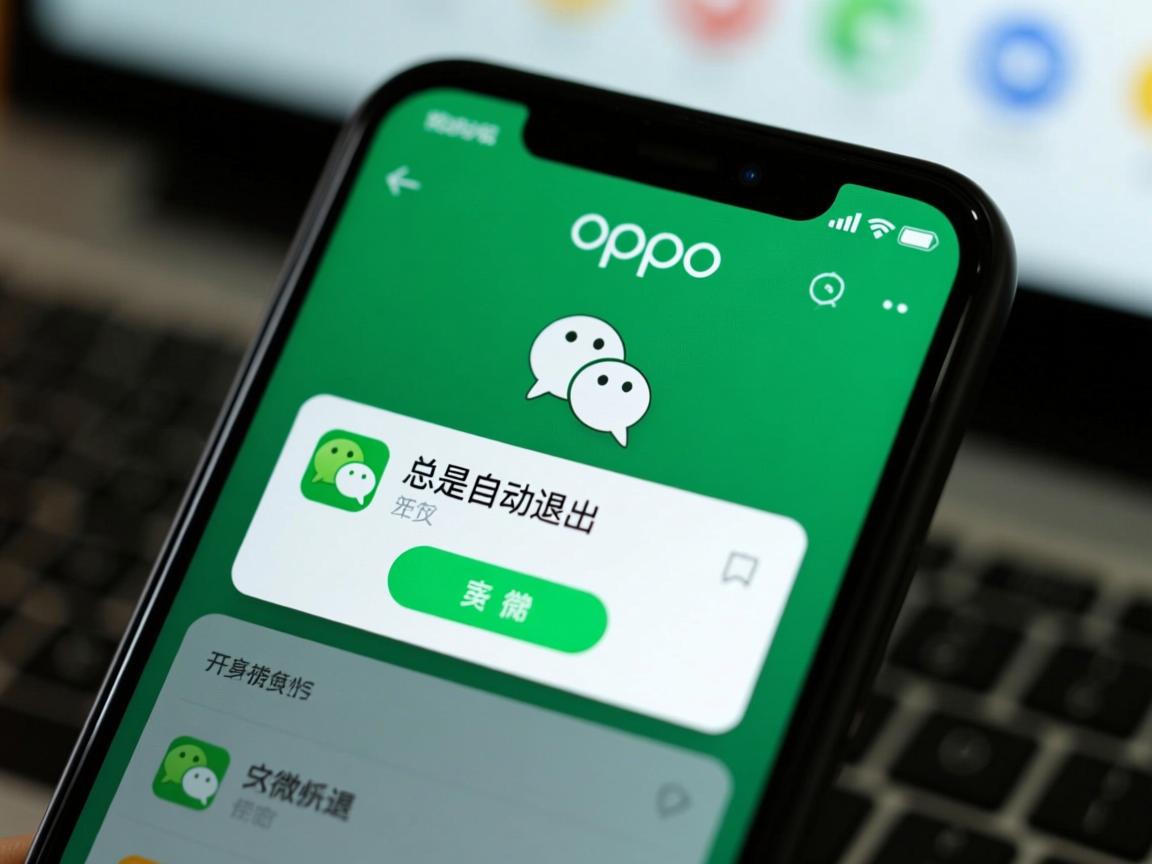 oppo手机微信为什么总是自动退出  第1张