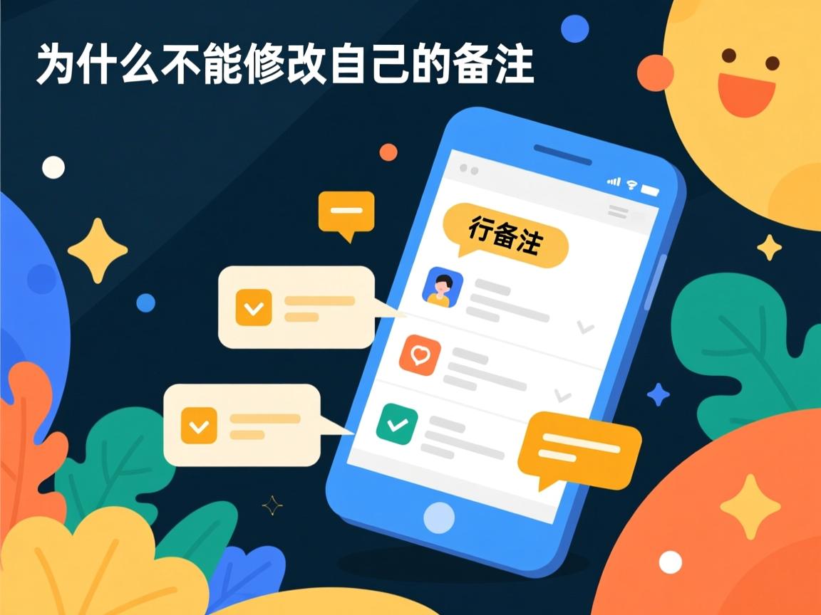 yy为什么不能修改自己的备注  第1张