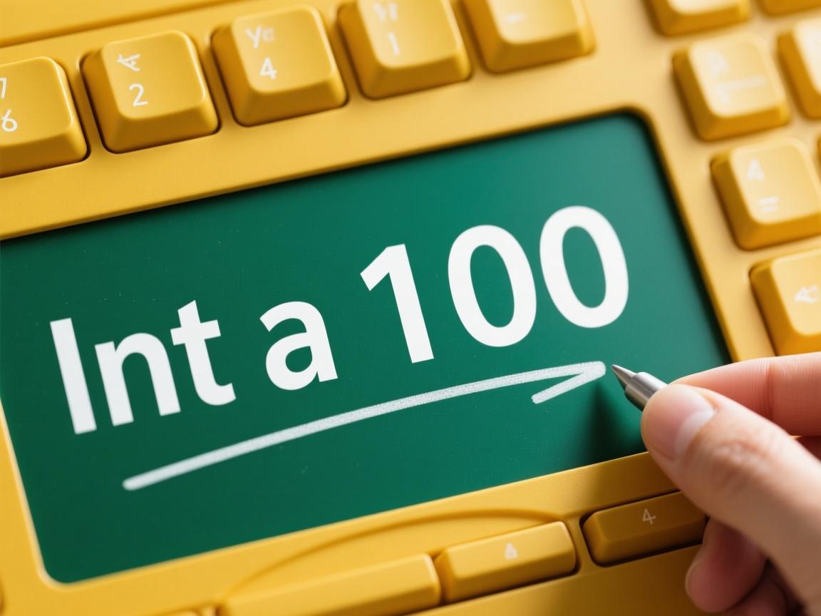 java int a 100 怎么初始化 第1张 java int a 100 怎么初始化 第1张