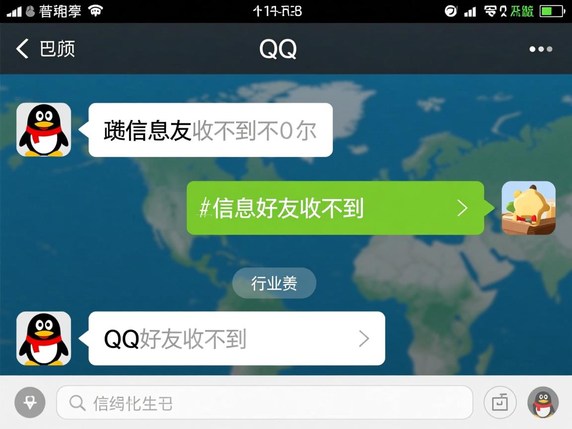 为什么QQ发信息好友收不到  第1张
