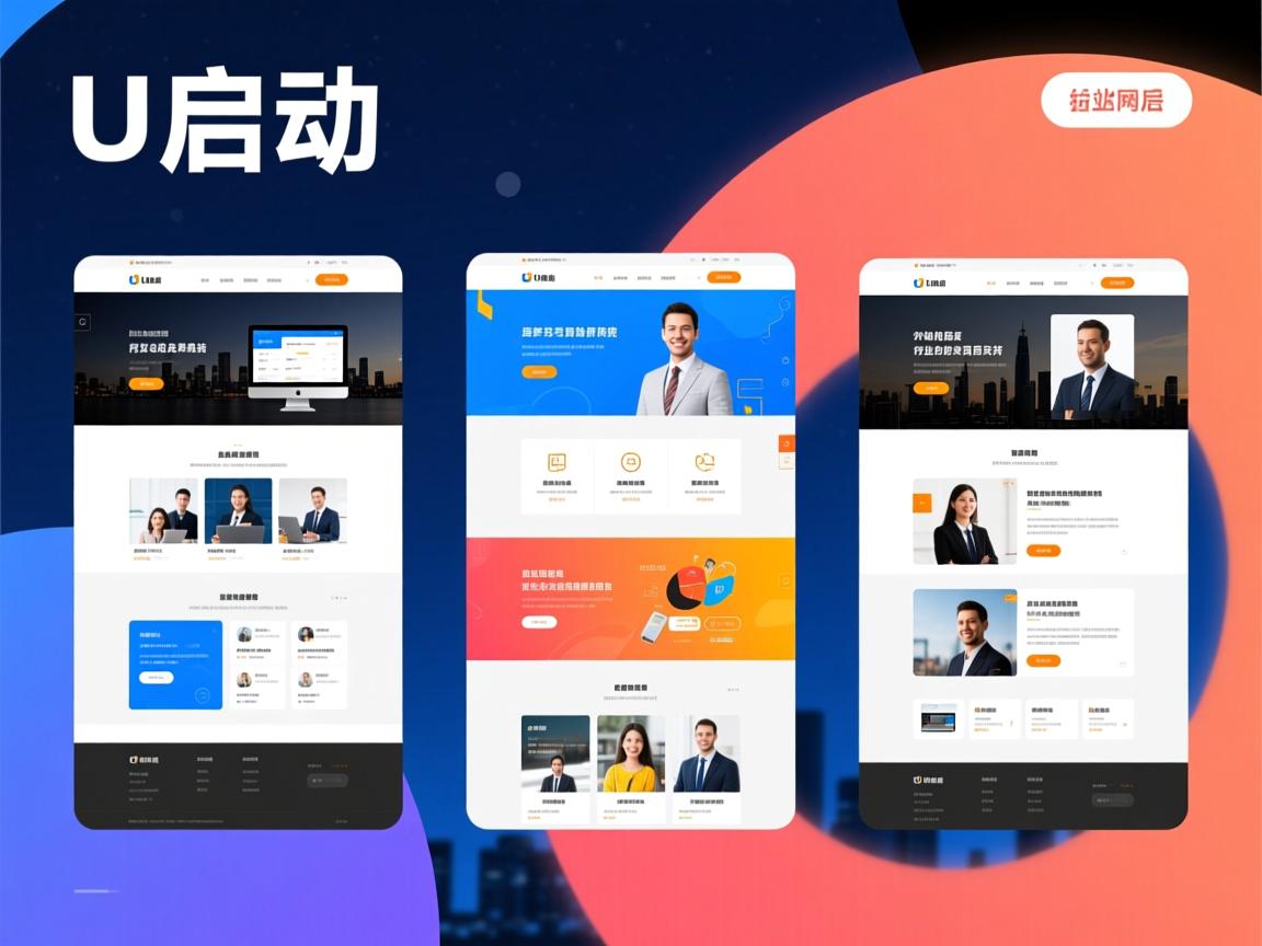 为什么U启动有三个网站  第2张