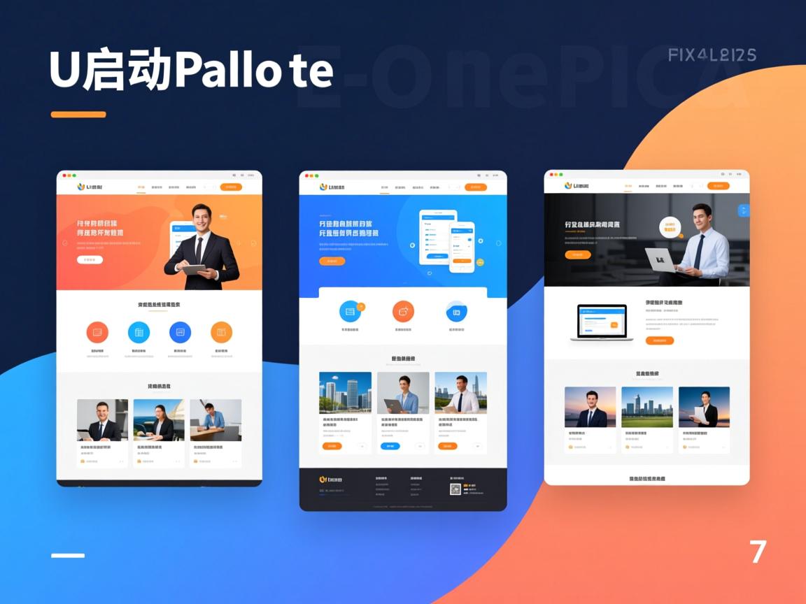 为什么U启动有三个网站  第3张