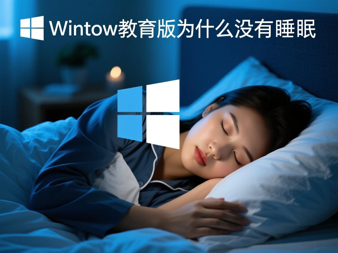 win10教育版为什么没有睡眠  第1张