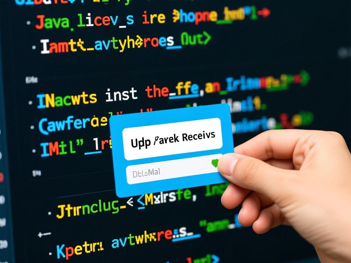 java用udp怎么接收