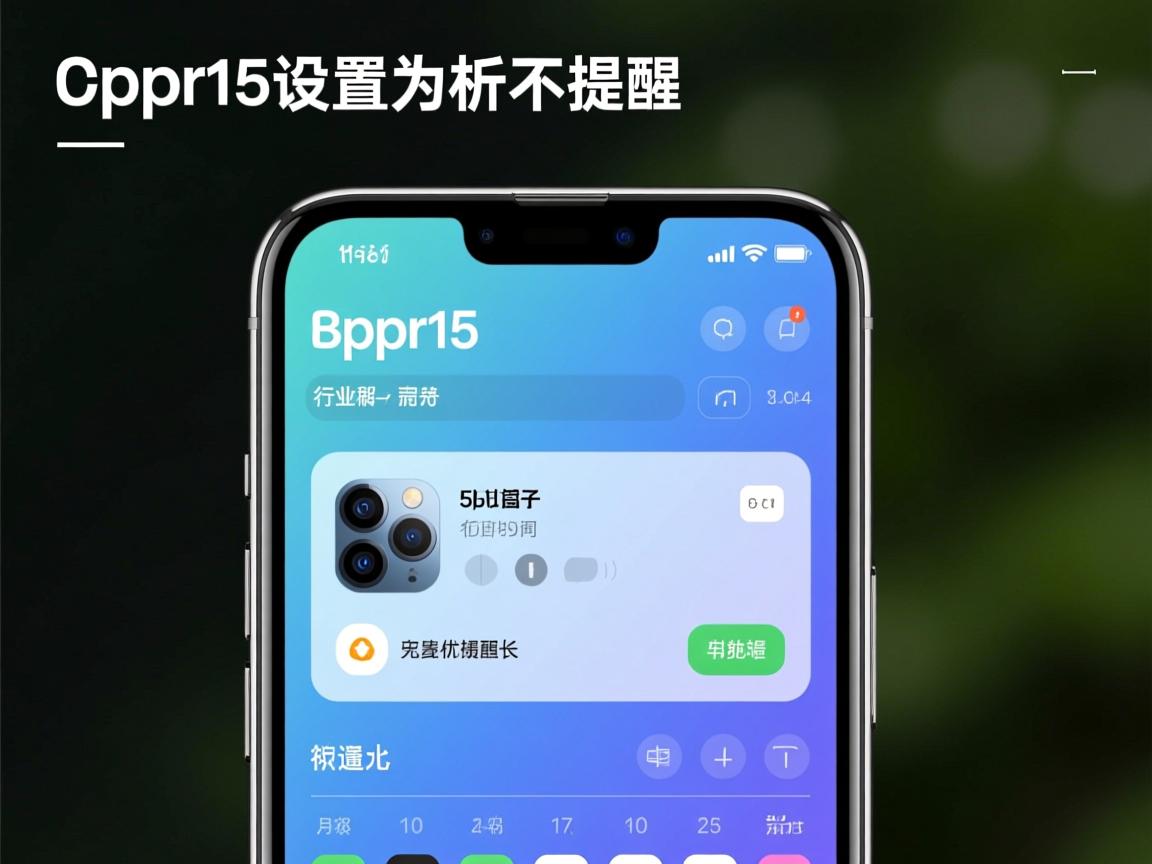 oppor15设置日程为什么不提醒  第1张