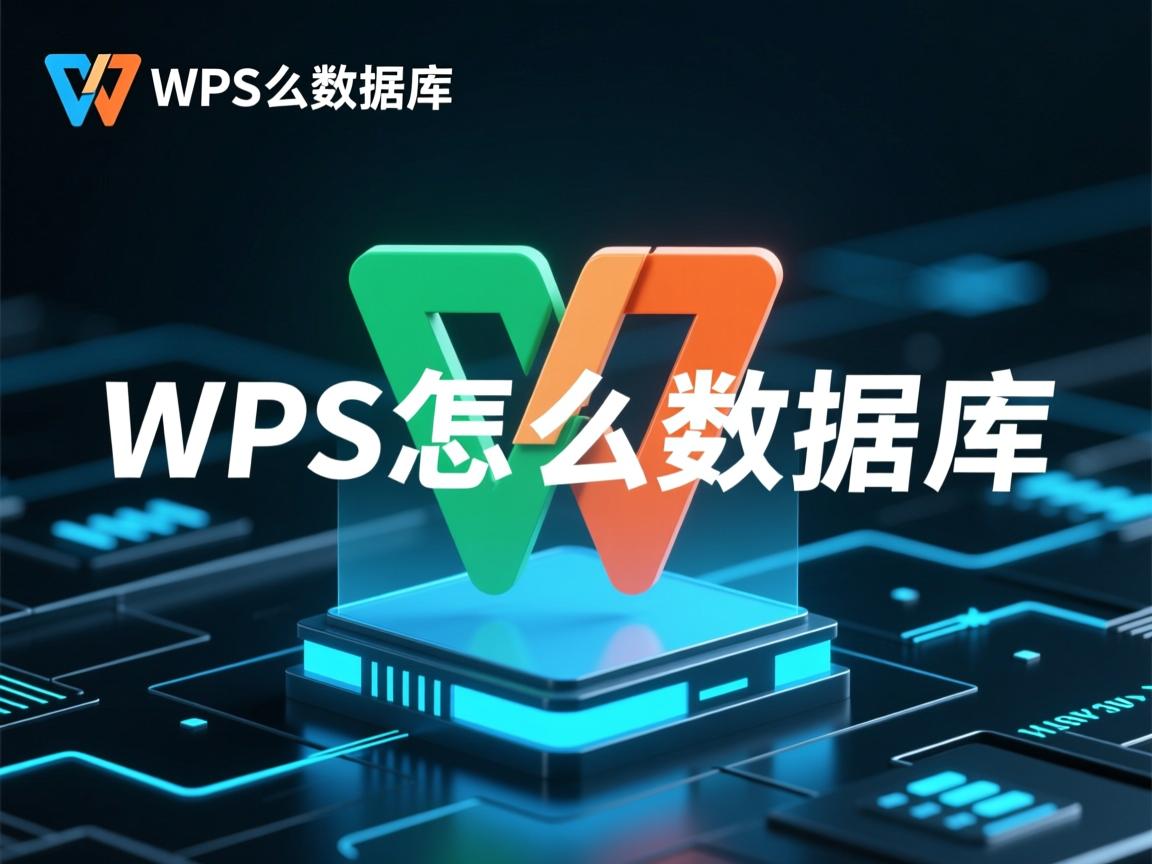 wps怎么做数据库  第2张