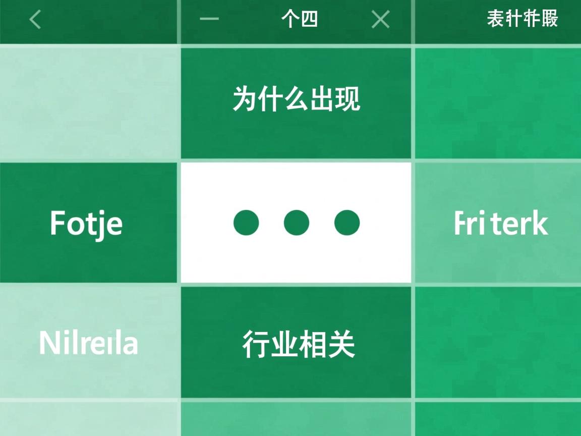 word表格为什么出现四个点  第1张