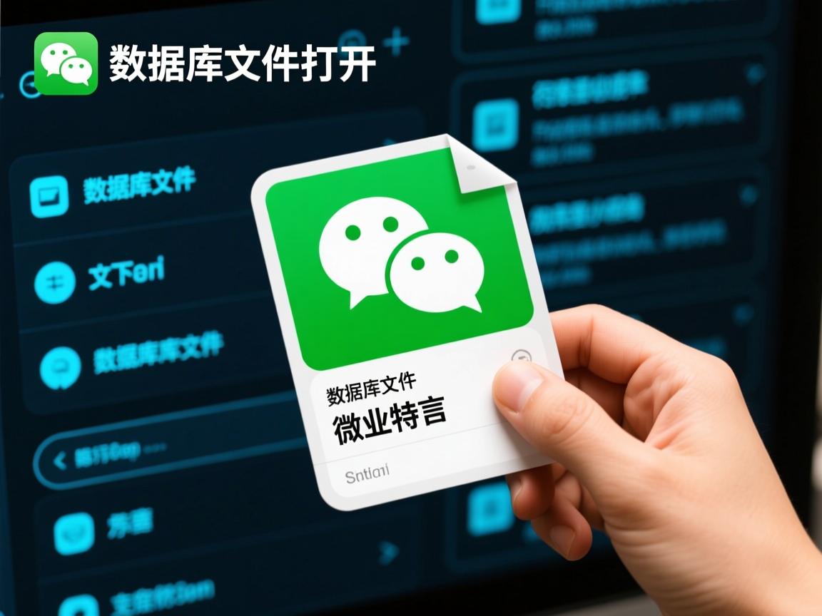 微信数据库文件怎么打开 第1张 微信数据库文件怎么打开 第1张