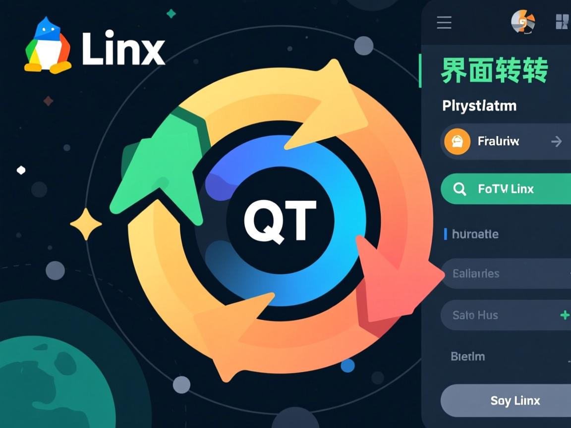 linux的如何qt界面旋转  第1张