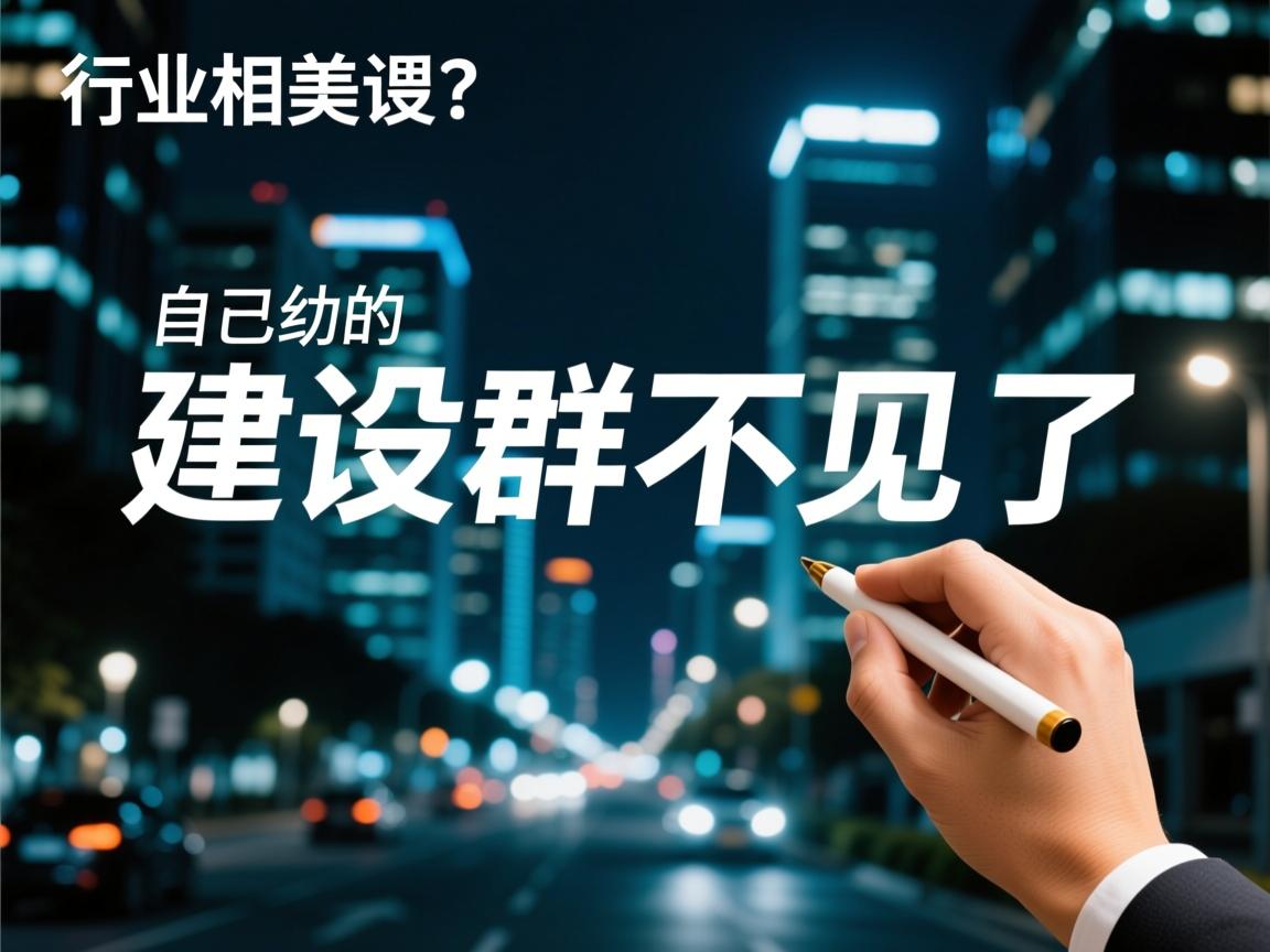 为什么自己建的群不见了  第2张