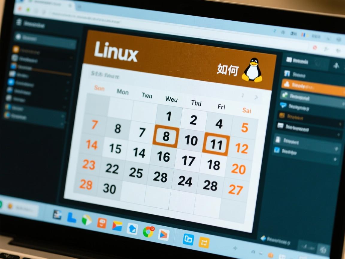 linux显示日历如何保存  第1张
