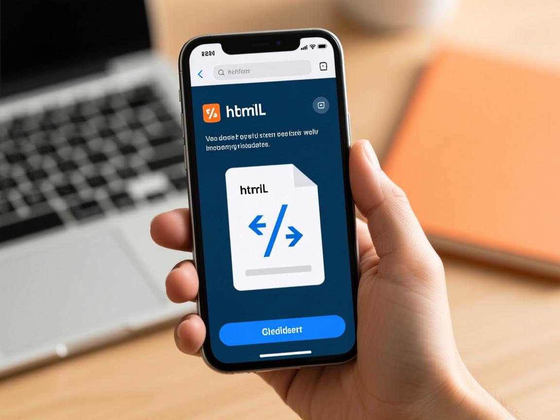 在手机上如何修改html文件