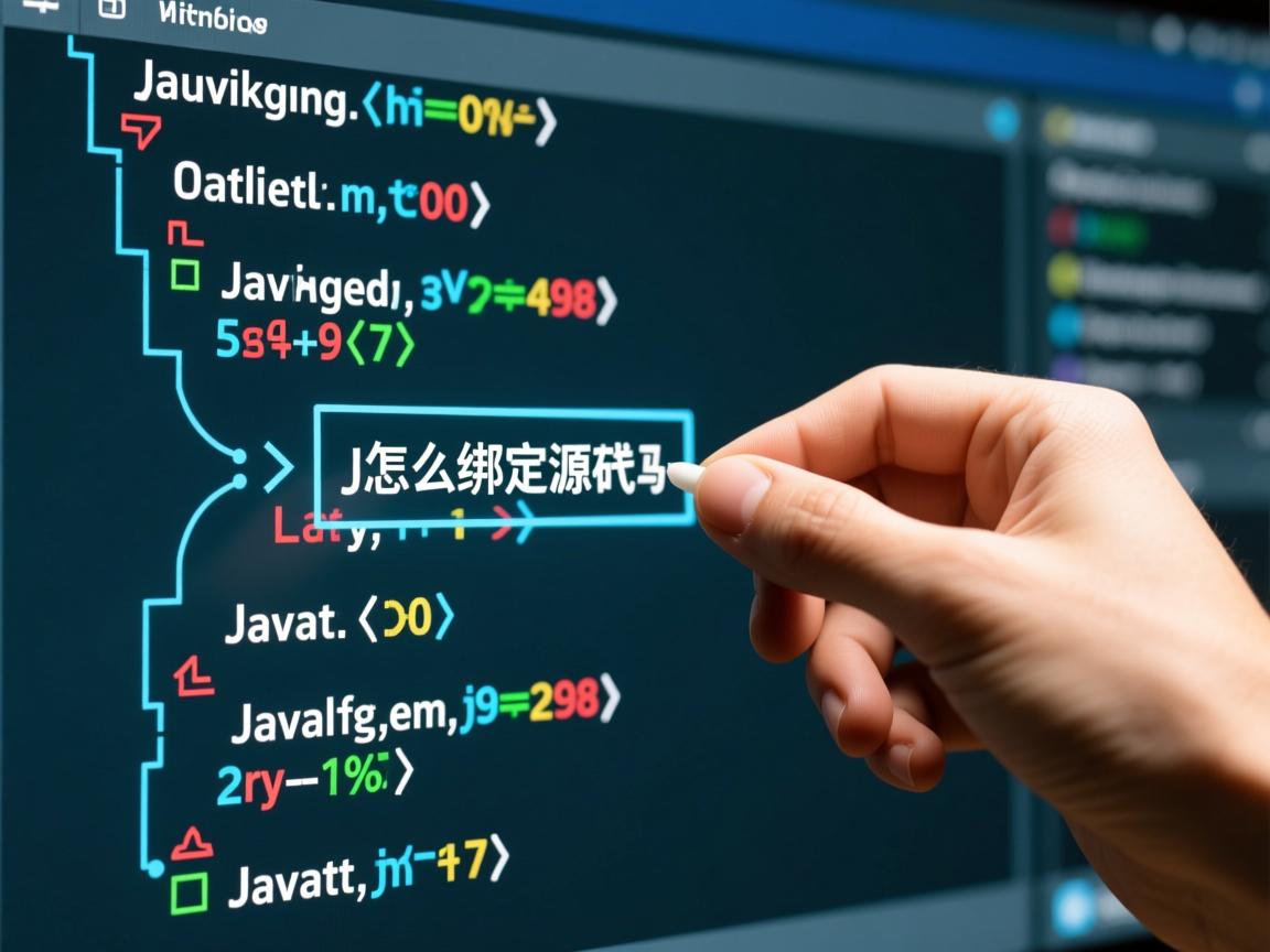 java怎么绑定源码