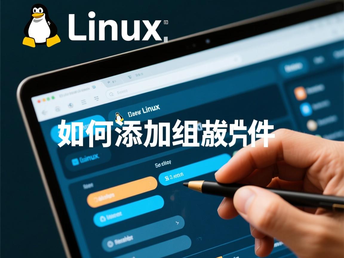 linux中如何添加组件 第3张 linux中如何添加组件 第3张