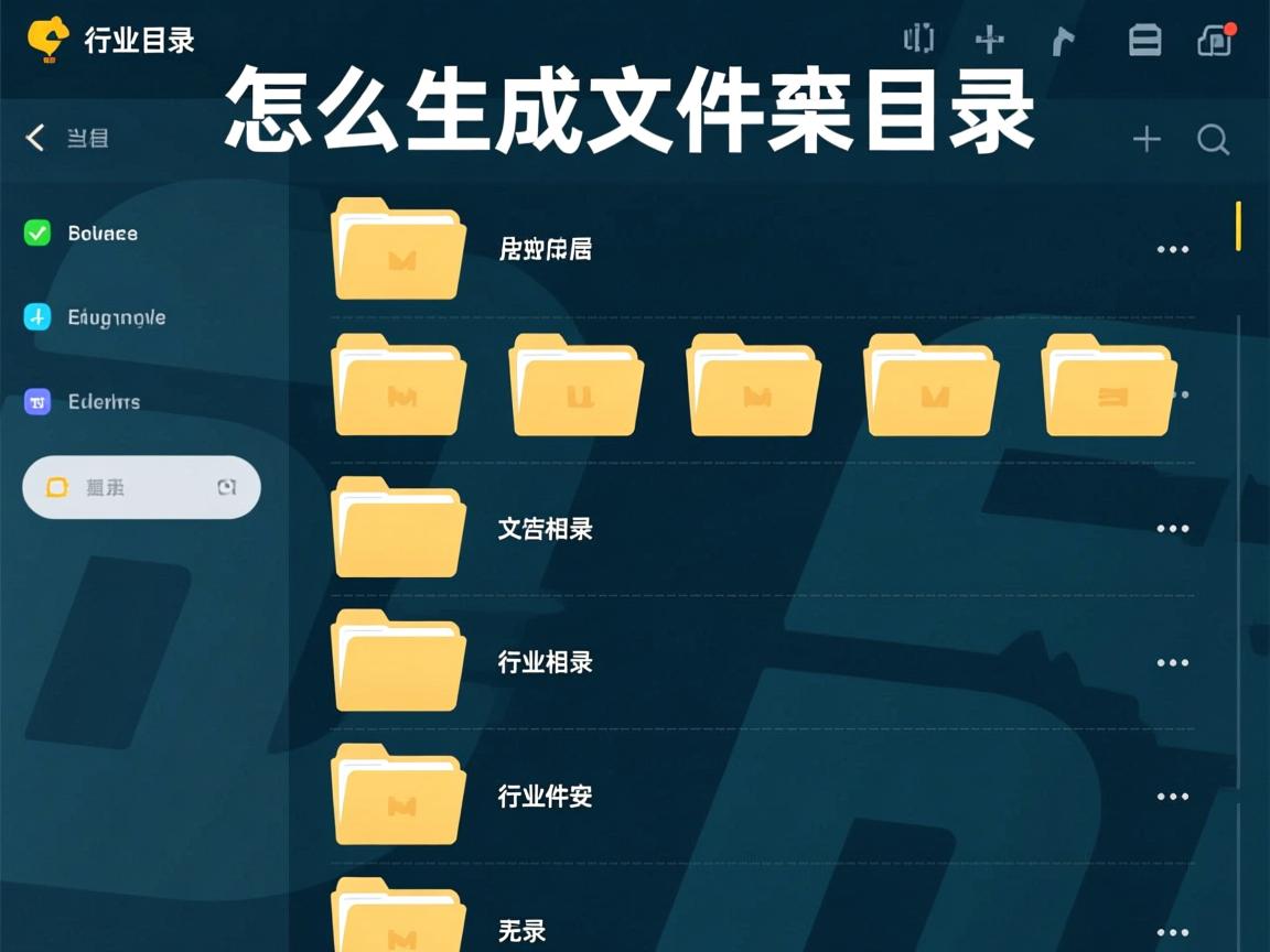 java 怎么生成文件夹目录