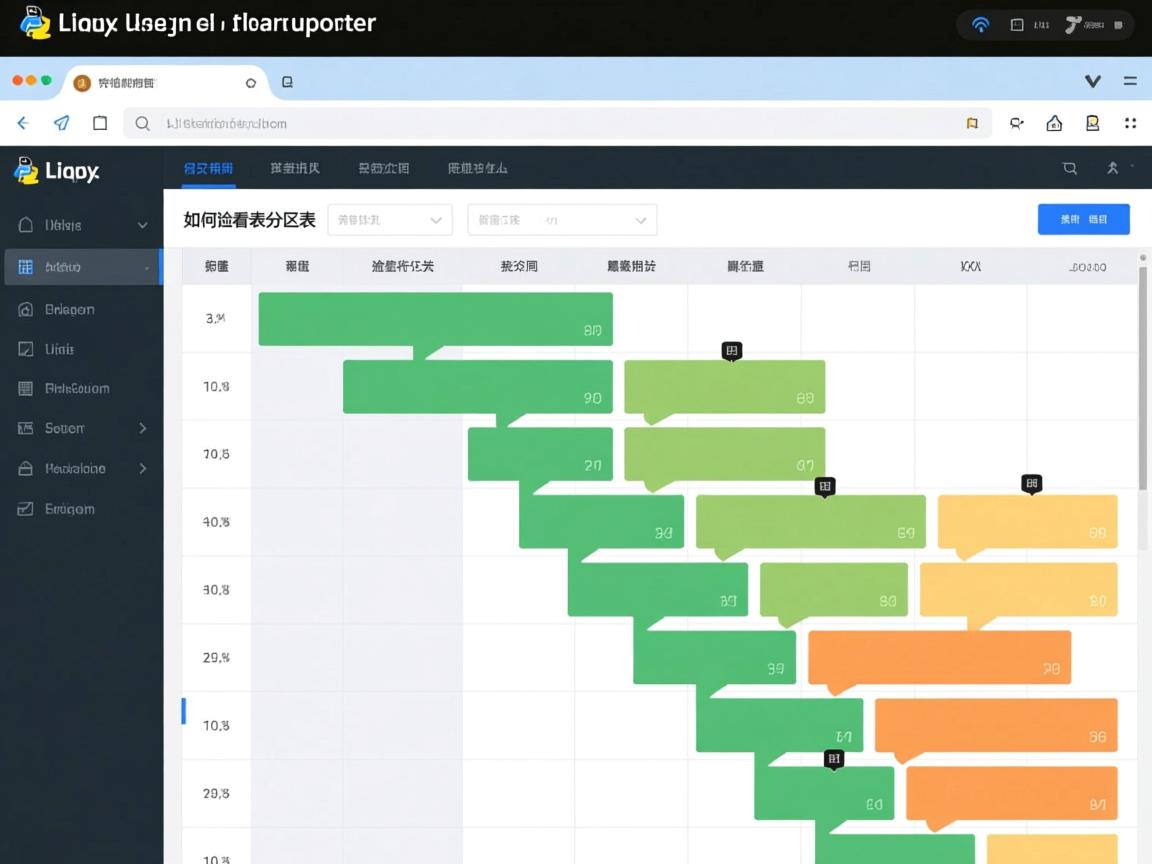 linux下如何查看表分区表 第3张 linux下如何查看表分区表 第3张