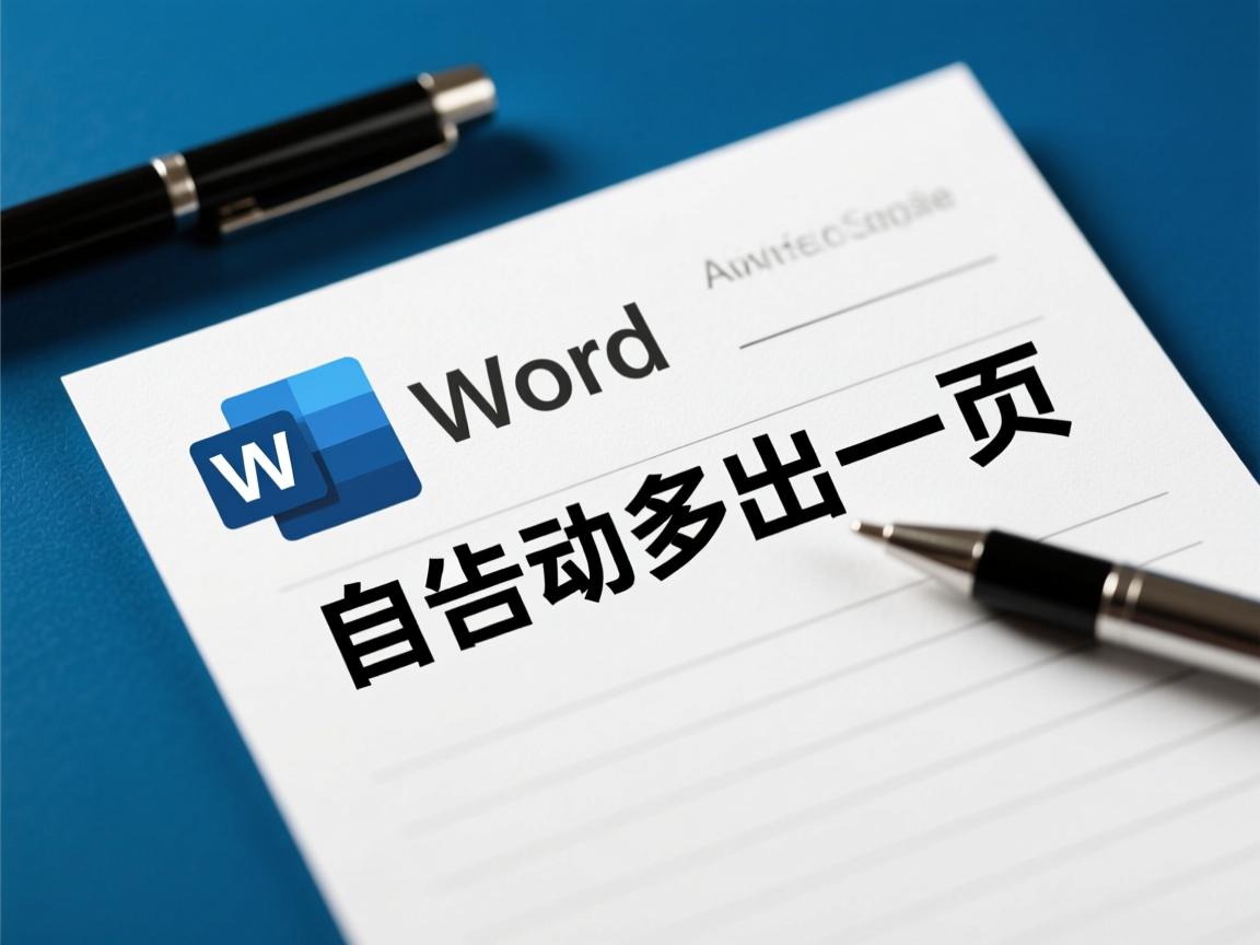 为什么word会自动多出一页