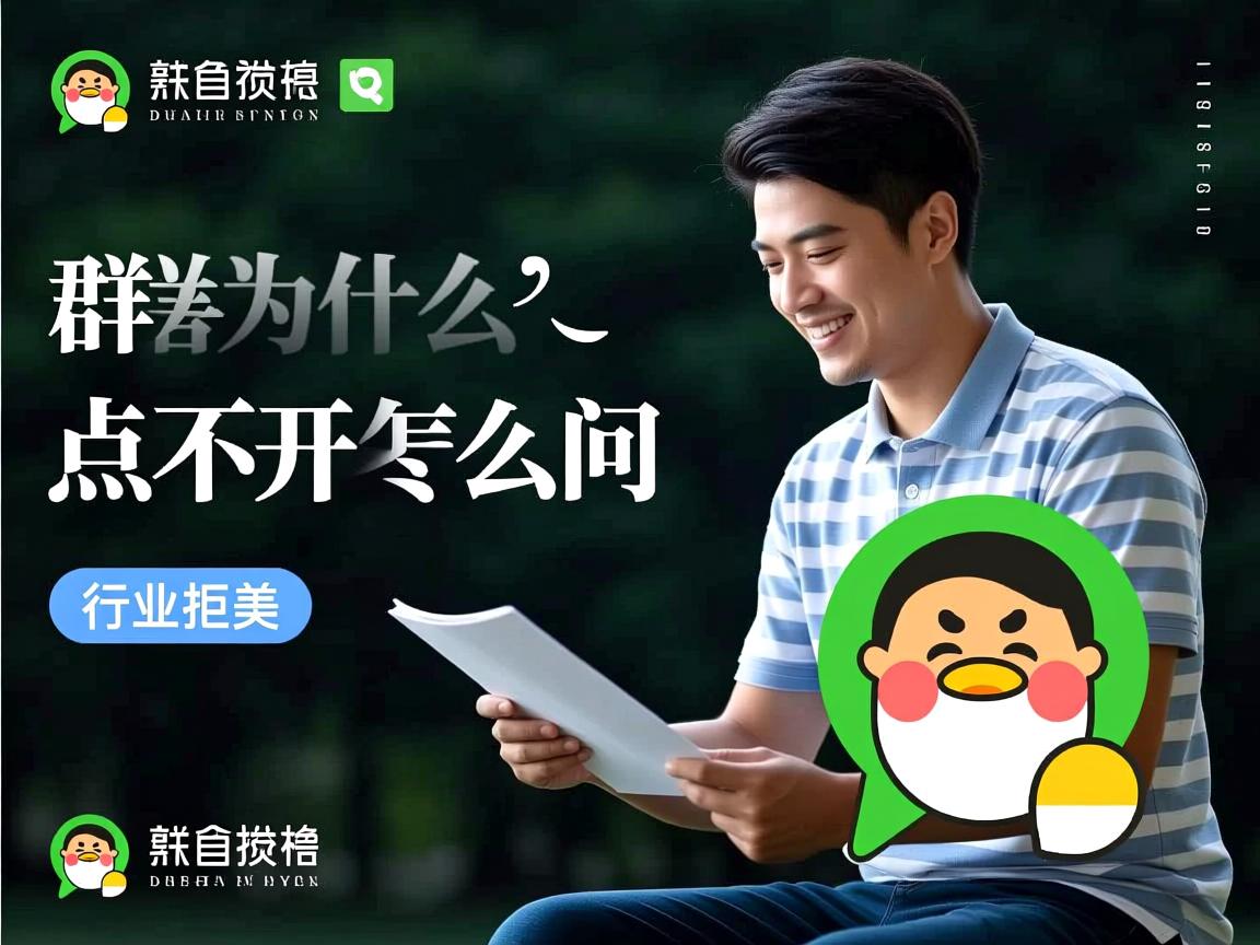 qq群为什么点不开怎么回事 第2张 qq群为什么点不开怎么回事 第2张