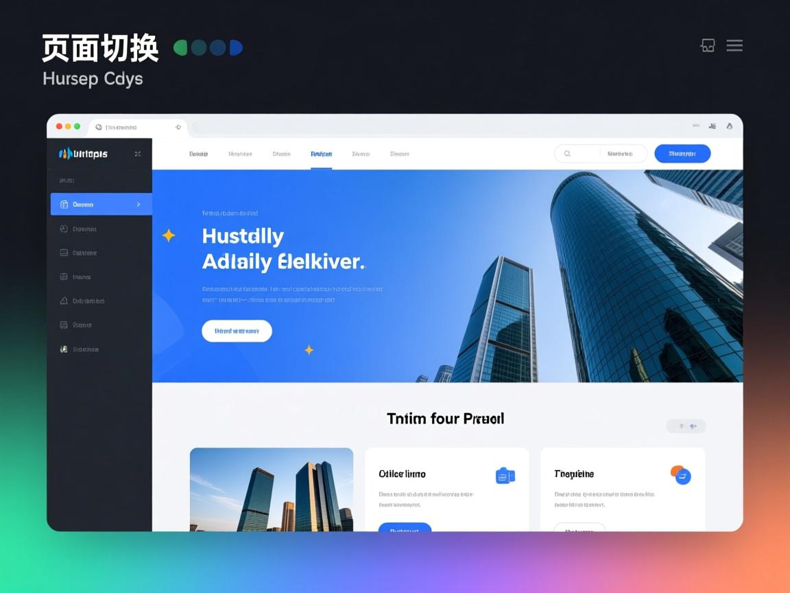 html如何页面切换