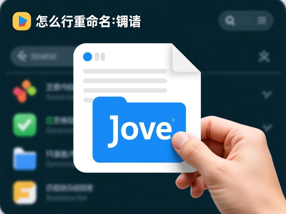 java怎么重命名文件