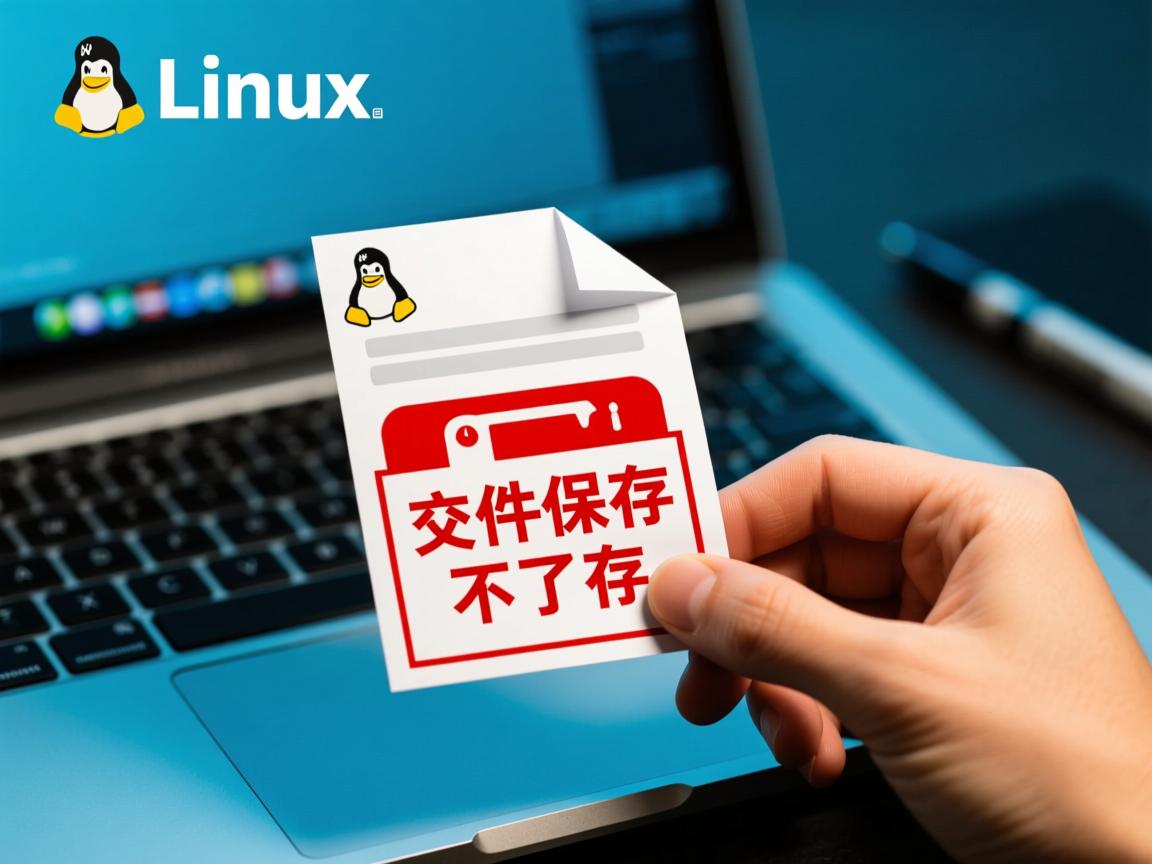 linux如何写文件保存不了  第3张