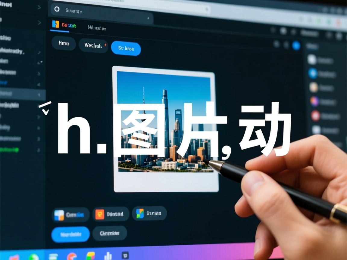 如何在html中让图片动