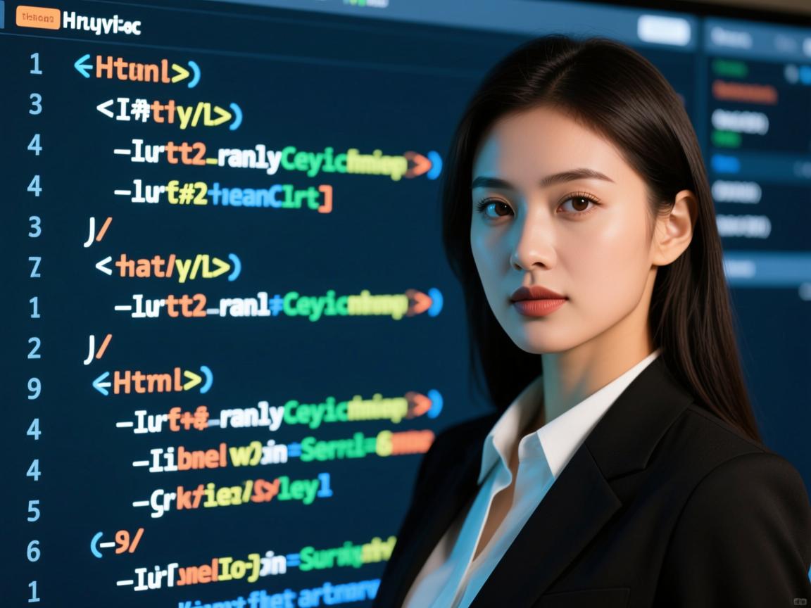 在html中如何注视单行