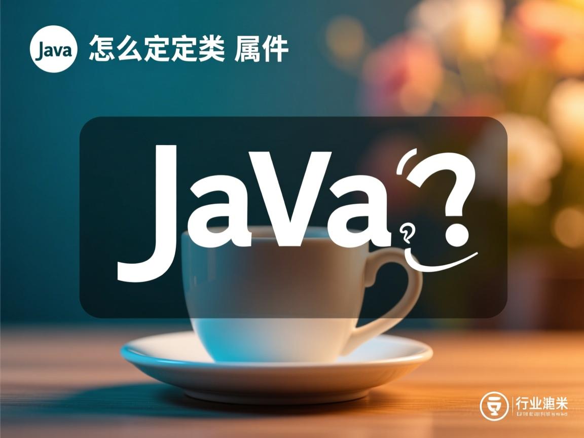 java怎么定义类 属性