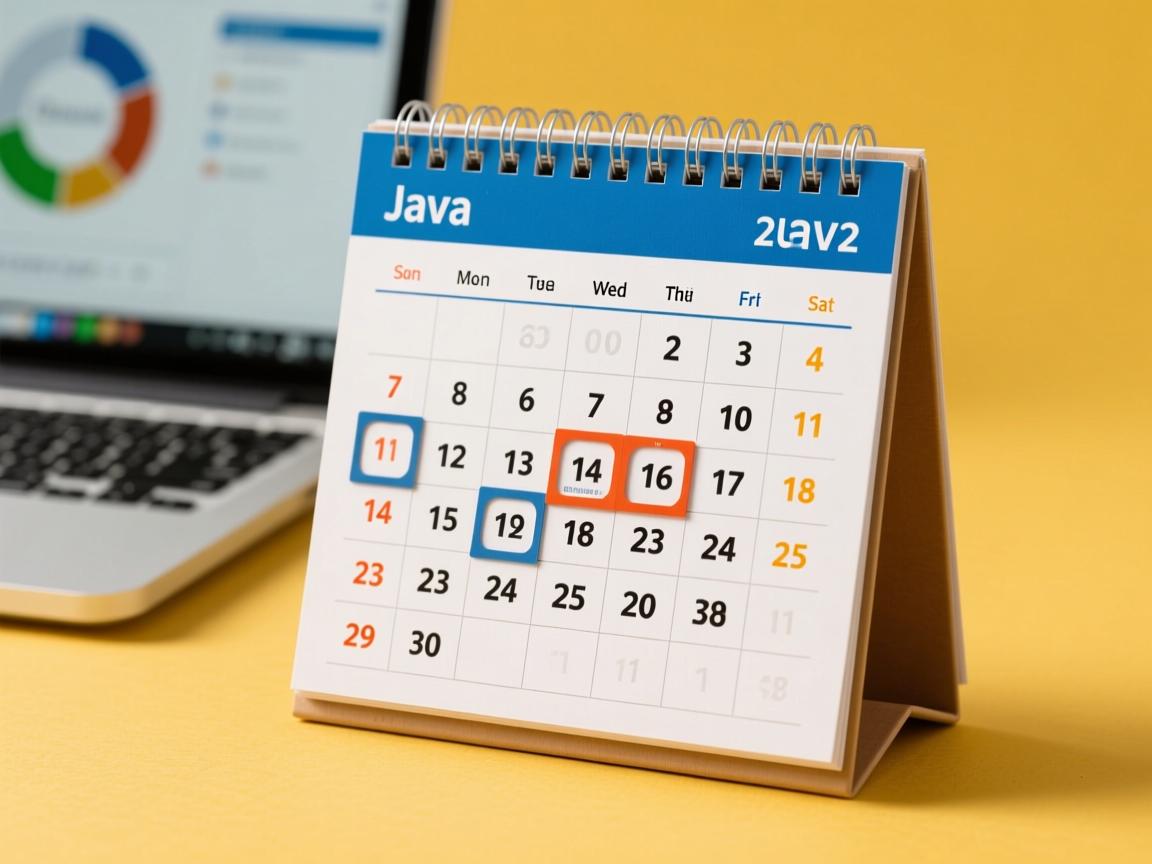 怎么用java做日历