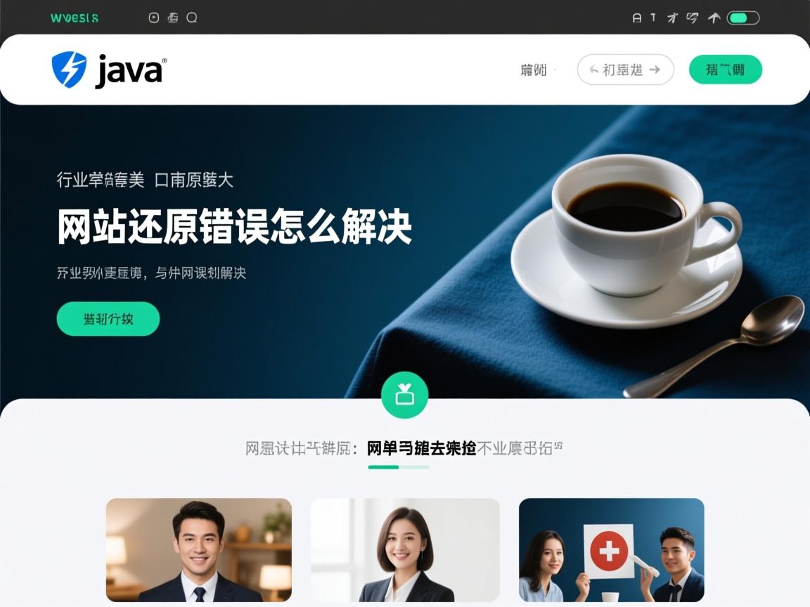 java 网站还原错误怎么解决  第3张